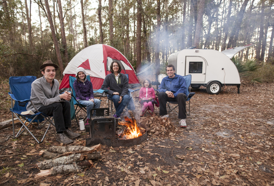 camping landes bord mer